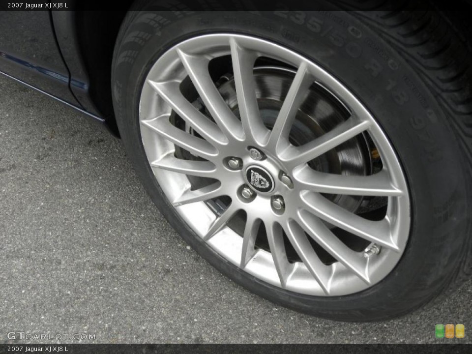 2007 Jaguar XJ XJ8 L Wheel and Tire Photo #40630482