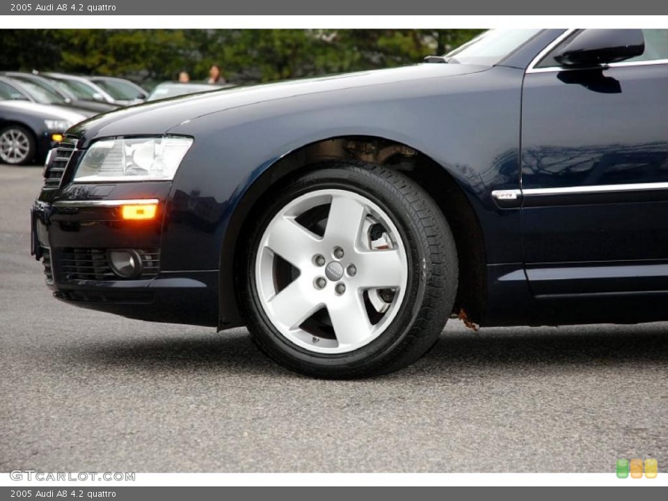 2005 Audi A8 4.2 quattro Wheel and Tire Photo #40631034