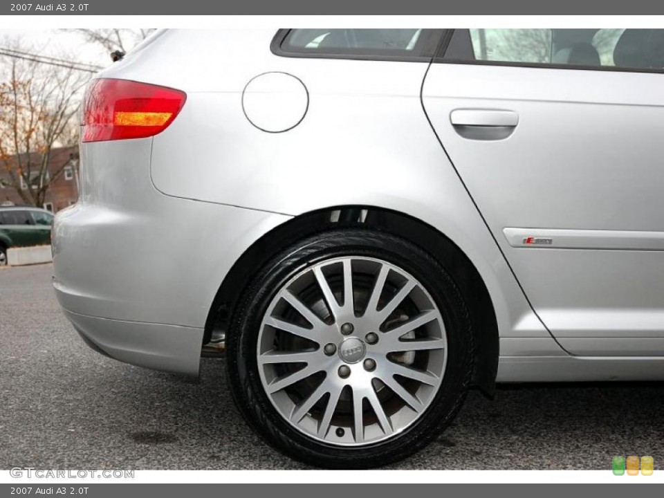 2007 Audi A3 2.0T Wheel and Tire Photo #40631477