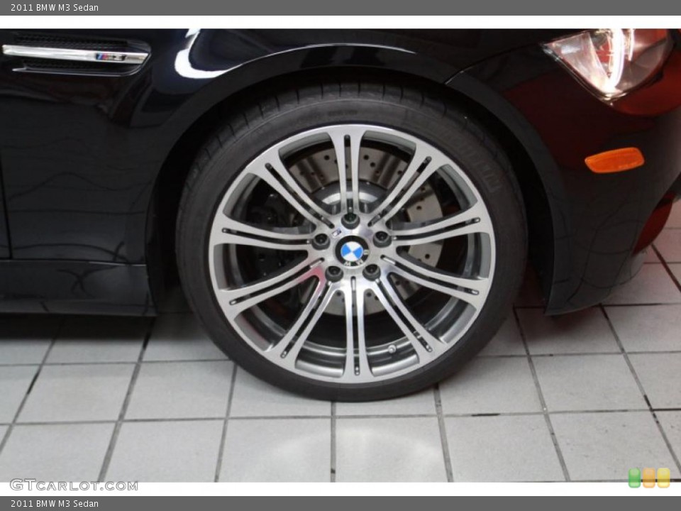 2011 BMW M3 Sedan Wheel and Tire Photo #40636162