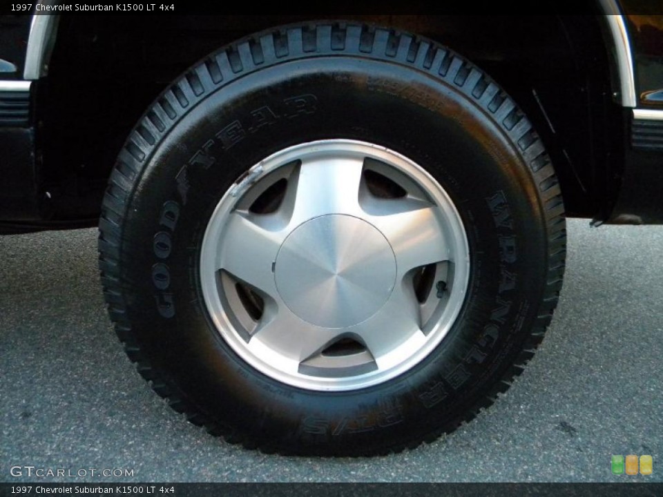 1997 Chevrolet Suburban K1500 LT 4x4 Wheel and Tire Photo #40641930
