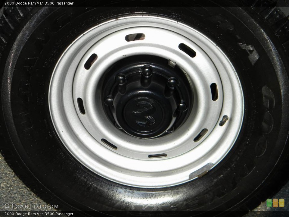 2000 Dodge Ram Van 3500 Passenger Wheel and Tire Photo #40645854