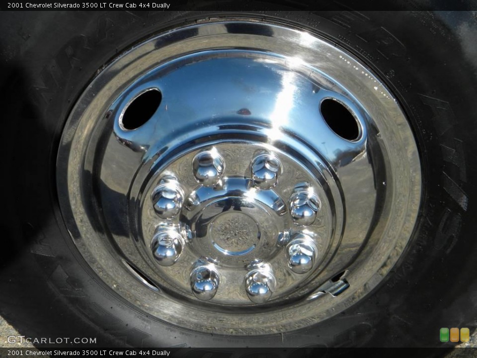 2001 Chevrolet Silverado 3500 LT Crew Cab 4x4 Dually Wheel and Tire Photo #40651019