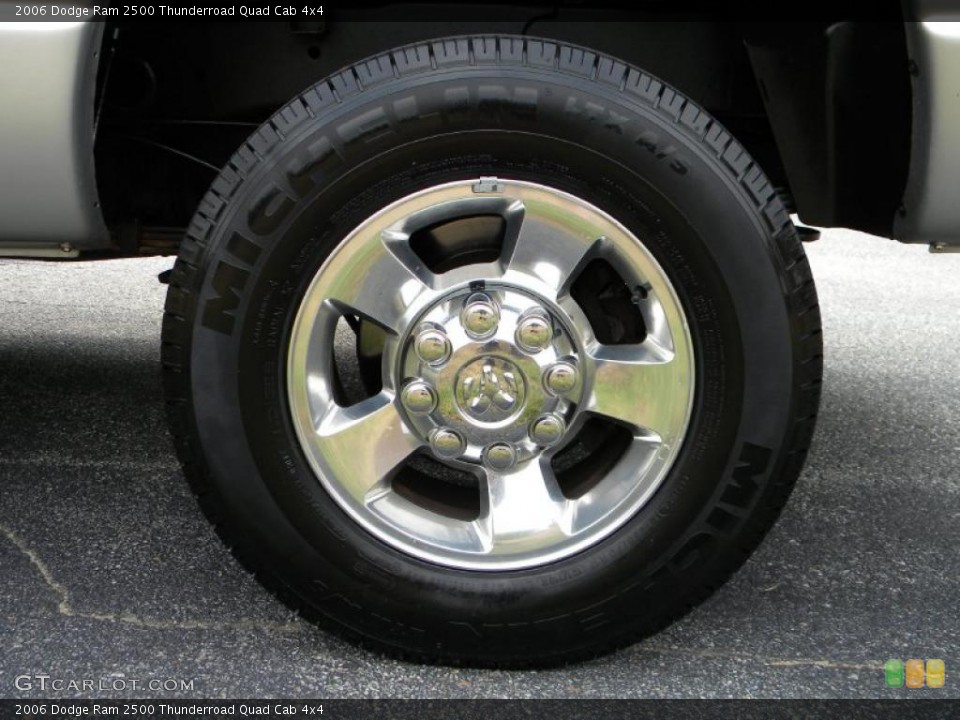 2006 Dodge Ram 2500 Thunderroad Quad Cab 4x4 Wheel and Tire Photo #40651831