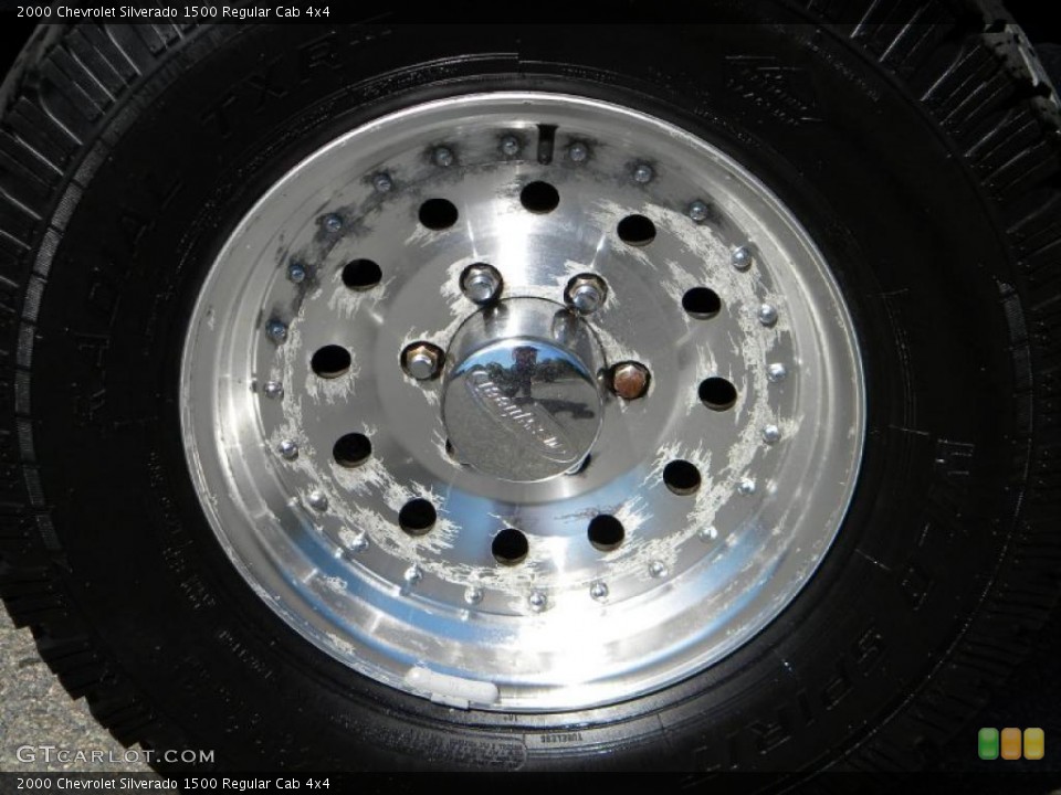 2000 Chevrolet Silverado 1500 Custom Wheel and Tire Photo #40655419