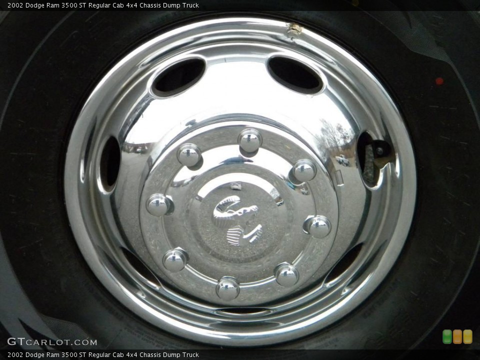 2002 Dodge Ram 3500 ST Regular Cab 4x4 Chassis Dump Truck Wheel and Tire Photo #40660001