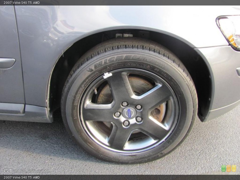 2007 Volvo S40 T5 AWD Wheel and Tire Photo #40662119