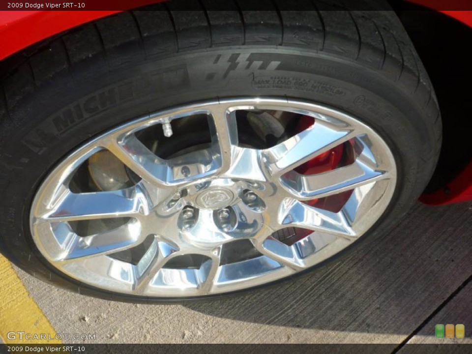 2009 Dodge Viper SRT-10 Wheel and Tire Photo #40672062