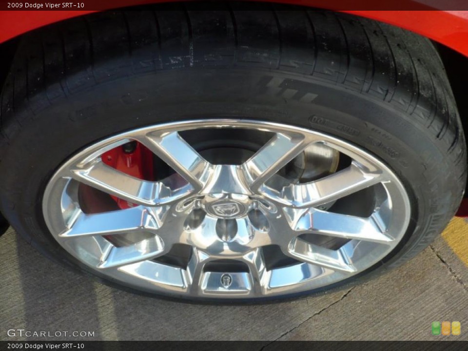 2009 Dodge Viper SRT-10 Wheel and Tire Photo #40672078