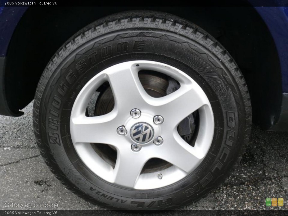2006 Volkswagen Touareg V6 Wheel and Tire Photo #40678022