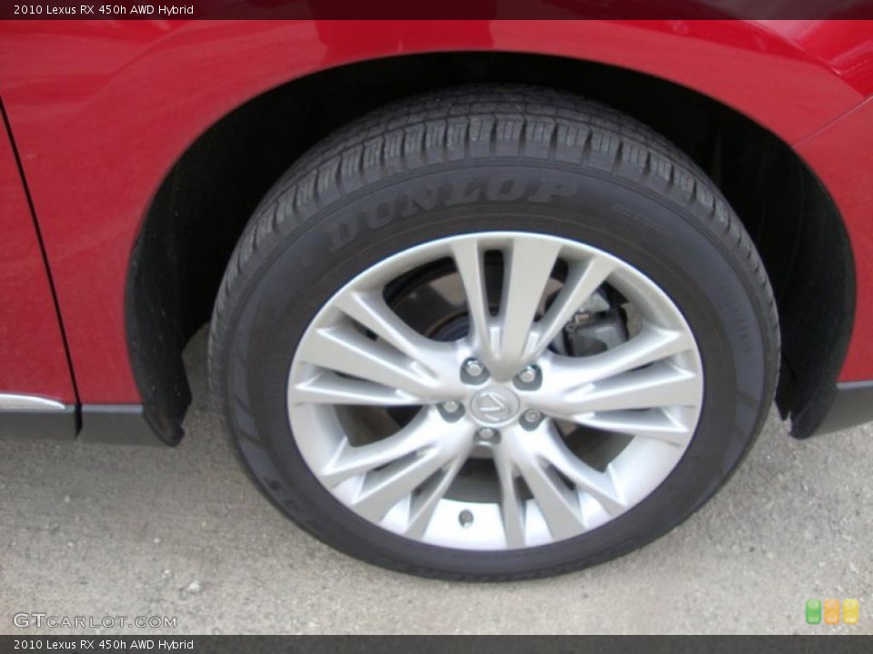 2010 Lexus RX 450h AWD Hybrid Wheel and Tire Photo #40680866