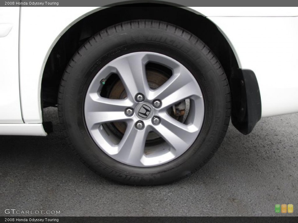 2008 Honda Odyssey Touring Wheel and Tire Photo #40684182