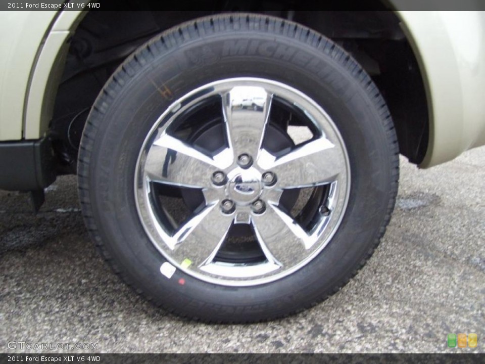 2011 Ford Escape XLT V6 4WD Wheel and Tire Photo #40689182