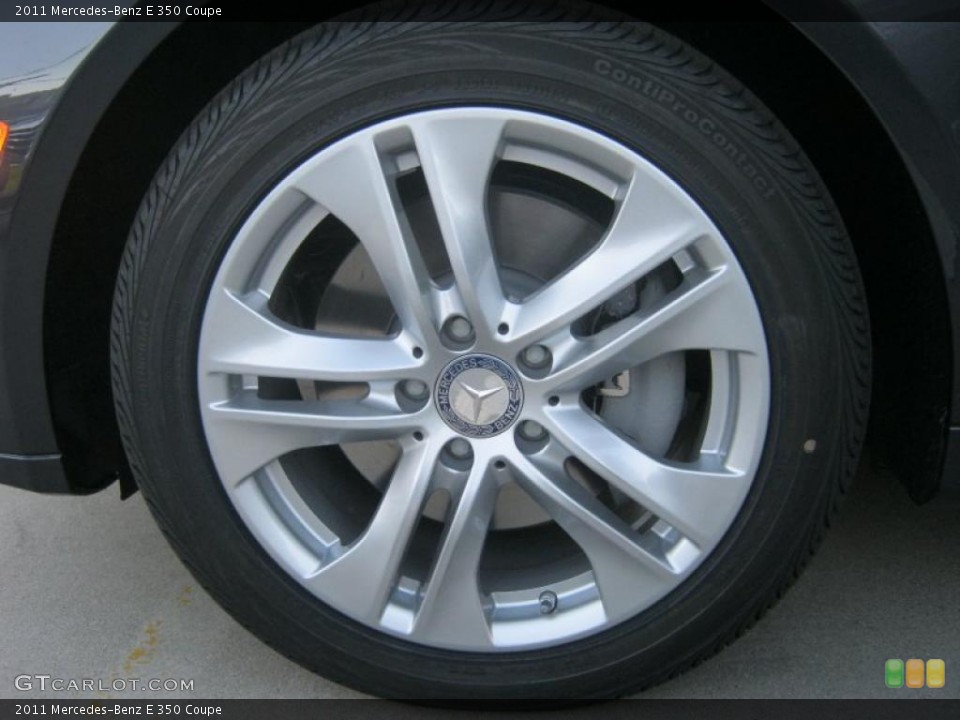 2011 Mercedes-Benz E 350 Coupe Wheel and Tire Photo #40701513