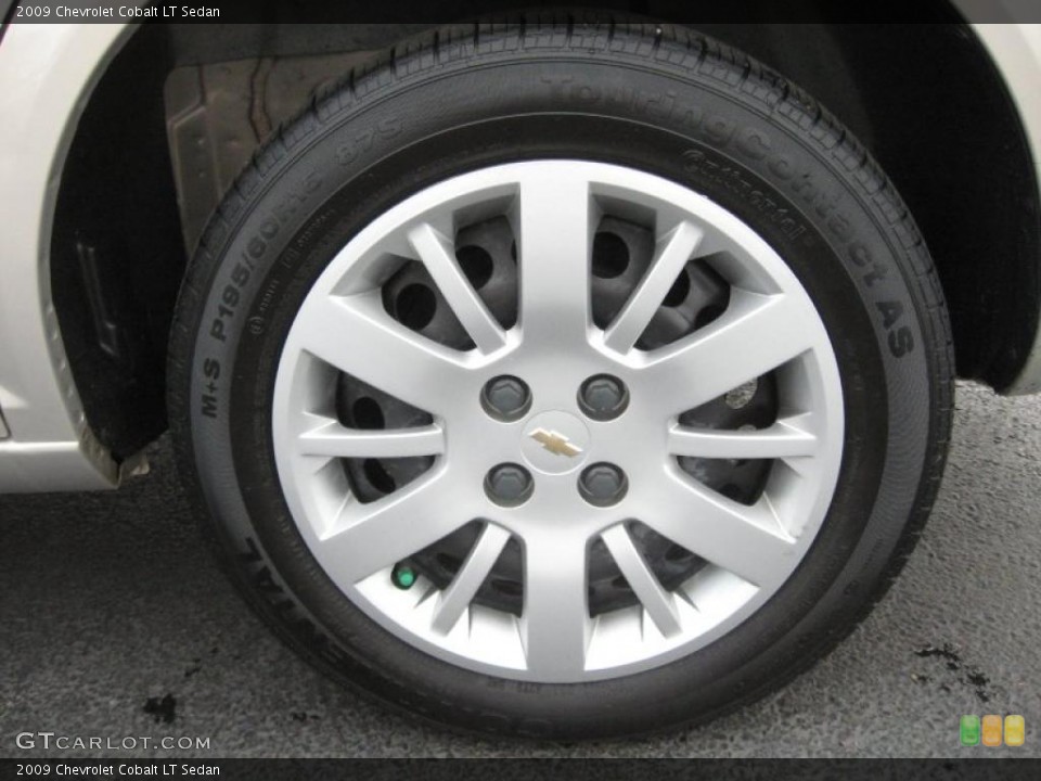 2009 Chevrolet Cobalt LT Sedan Wheel and Tire Photo #40703597