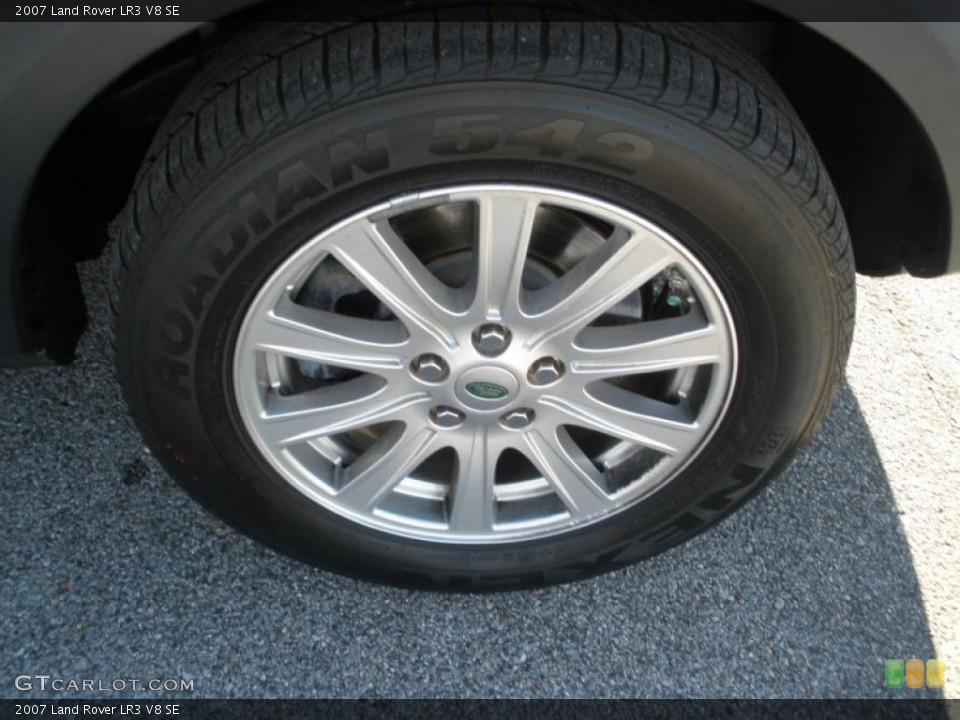2007 Land Rover LR3 V8 SE Wheel and Tire Photo #40708213