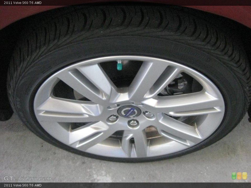 2011 Volvo S60 T6 AWD Wheel and Tire Photo #40708913