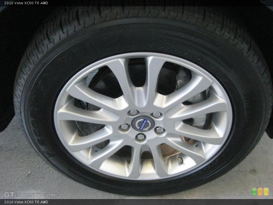 2010 Volvo XC60 T6 AWD Wheel and Tire Photo #40709229