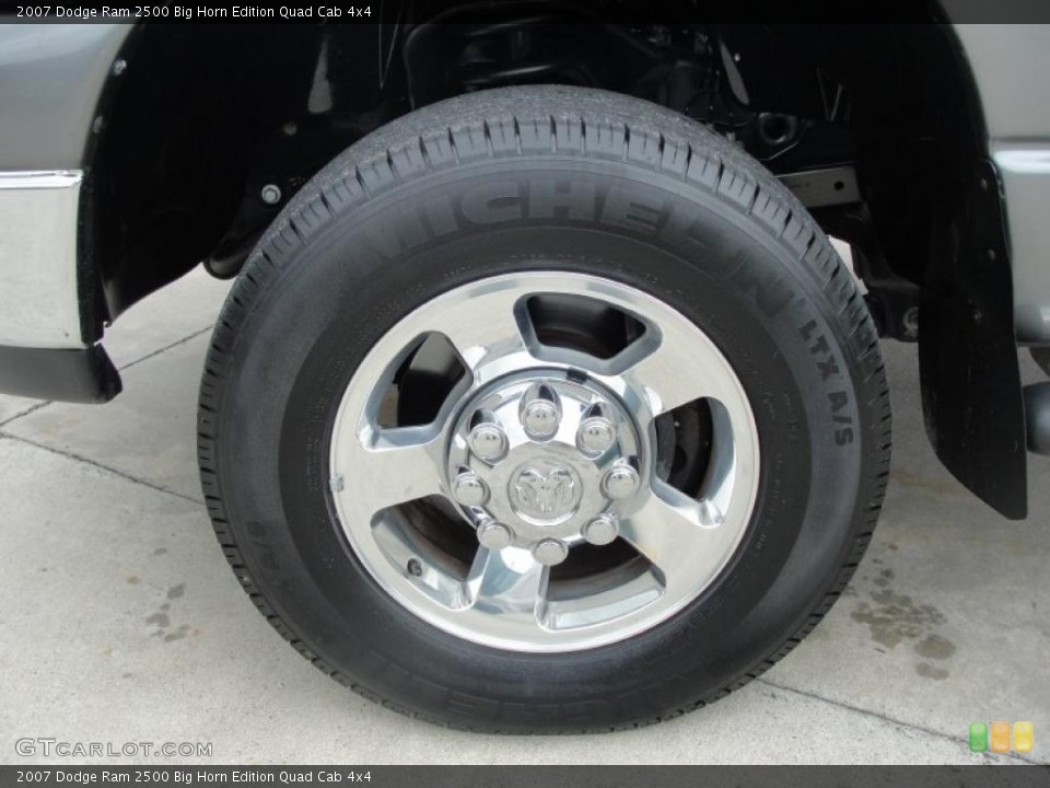 2007 Dodge Ram 2500 Big Horn Edition Quad Cab 4x4 Wheel and Tire Photo #40721336