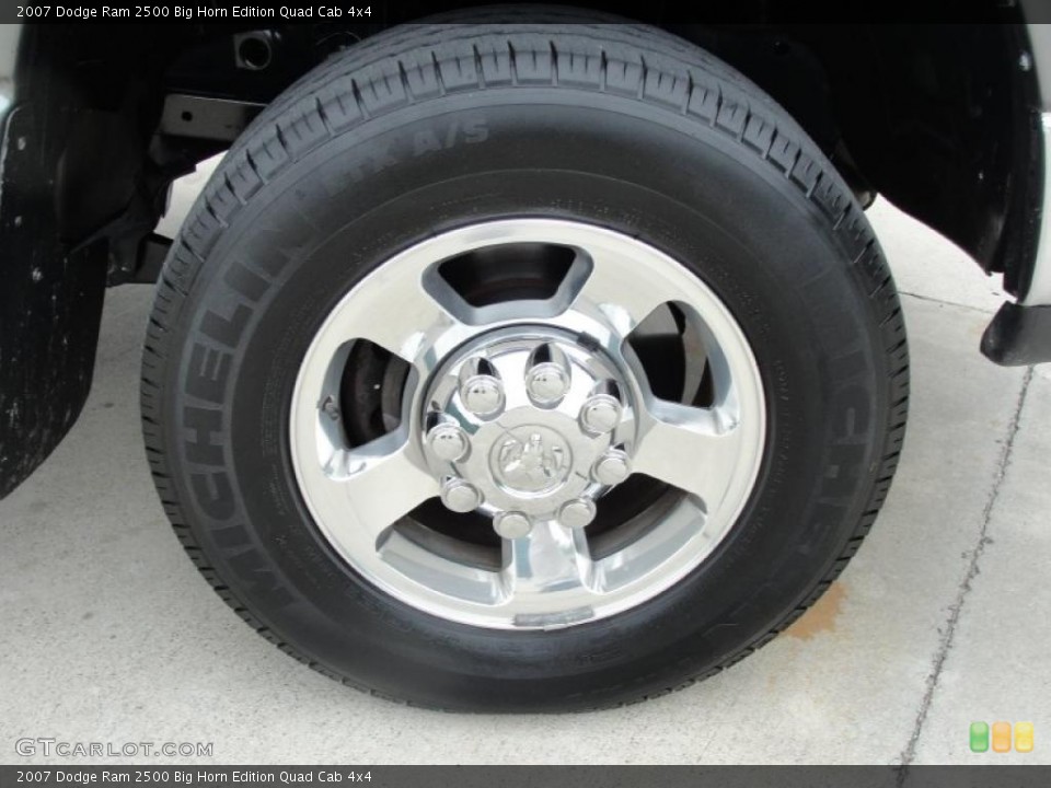 2007 Dodge Ram 2500 Big Horn Edition Quad Cab 4x4 Wheel and Tire Photo #40721386