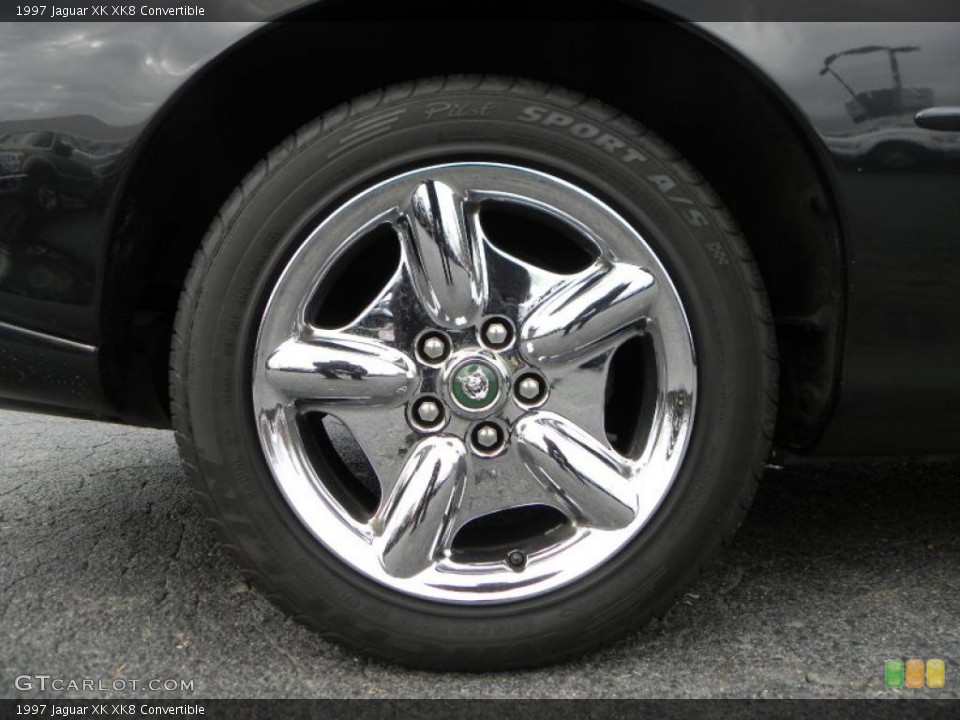 1997 Jaguar XK XK8 Convertible Wheel and Tire Photo #40722182