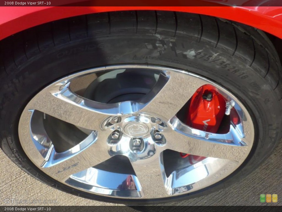 2008 Dodge Viper SRT-10 Wheel and Tire Photo #40723278