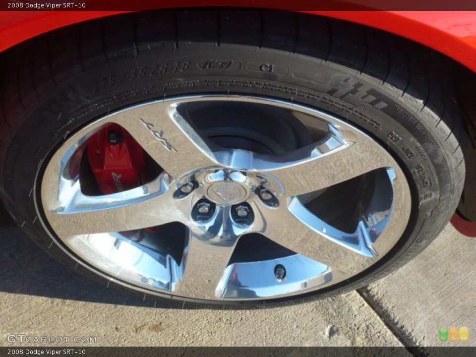2008 Dodge Viper SRT-10 Wheel and Tire Photo #40723326