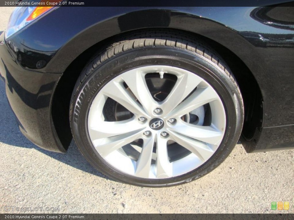 2010 Hyundai Genesis Coupe 2.0T Premium Wheel and Tire Photo #40728086