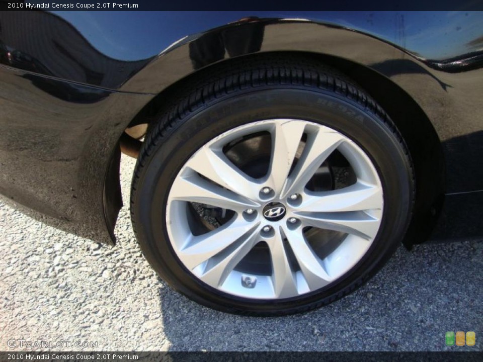 2010 Hyundai Genesis Coupe 2.0T Premium Wheel and Tire Photo #40728206