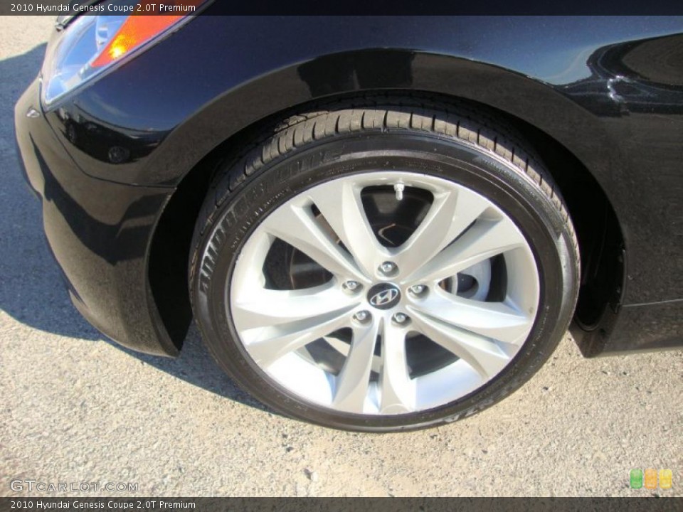 2010 Hyundai Genesis Coupe 2.0T Premium Wheel and Tire Photo #40728238