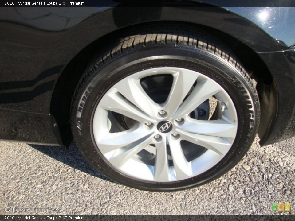 2010 Hyundai Genesis Coupe 2.0T Premium Wheel and Tire Photo #40728254