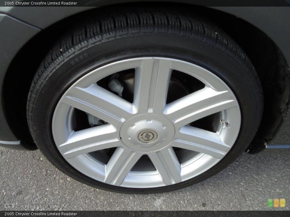 2005 Chrysler Crossfire Limited Roadster Wheel and Tire Photo #40732227