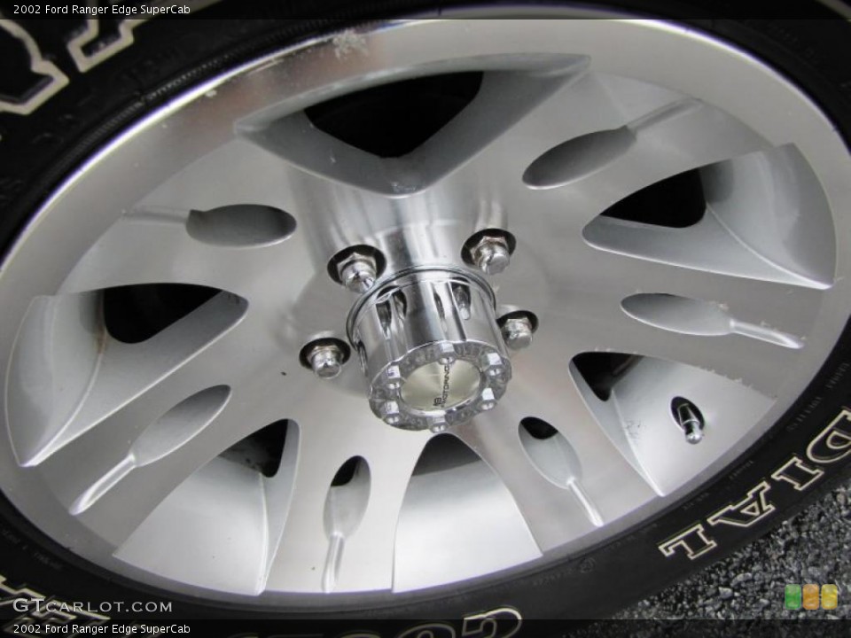 2002 Ford Ranger Edge SuperCab Wheel and Tire Photo #40732279