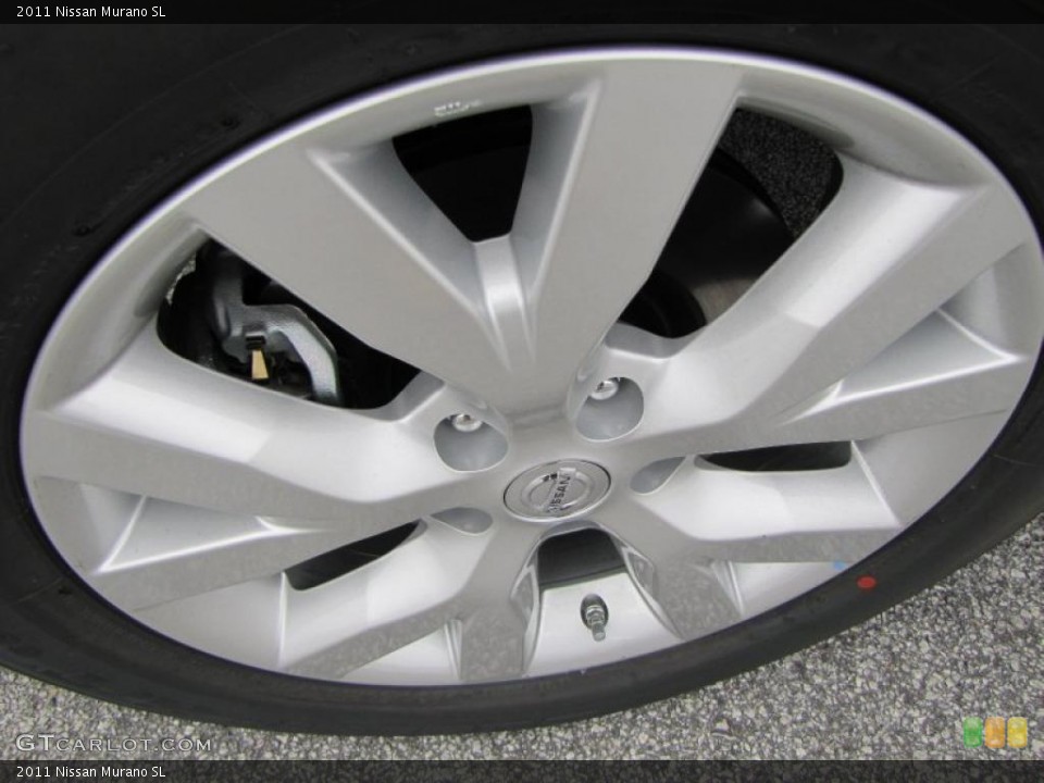 2011 Nissan Murano SL Wheel and Tire Photo #40733307
