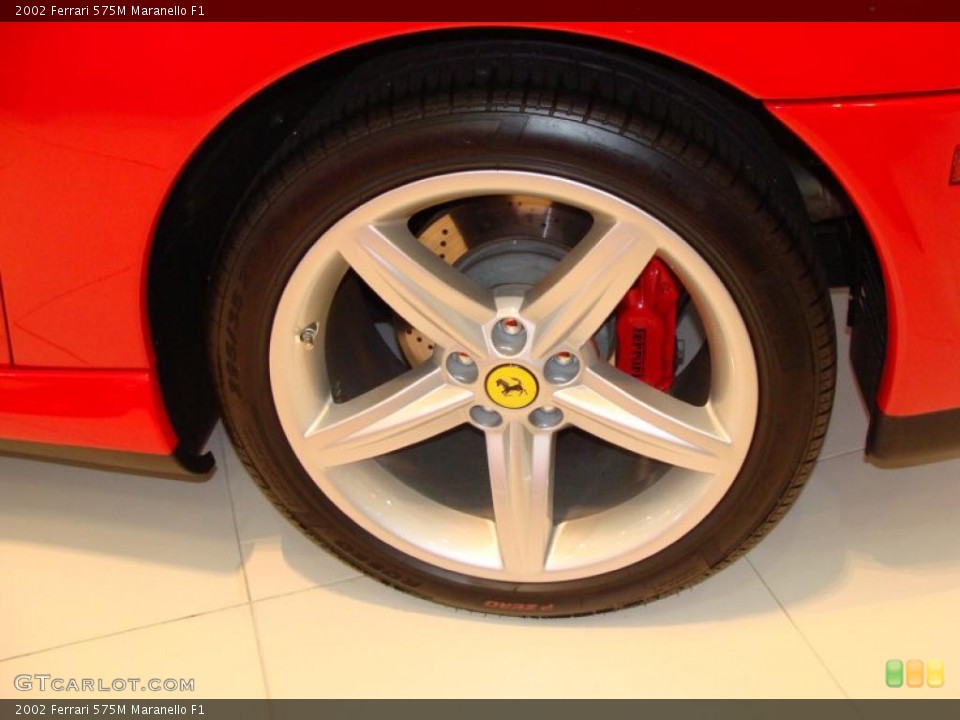 2002 Ferrari 575M Maranello F1 Wheel and Tire Photo #40746616