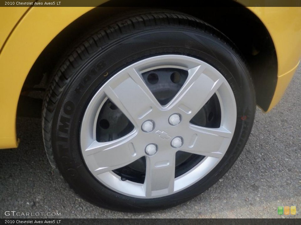 2010 Chevrolet Aveo Aveo5 LT Wheel and Tire Photo #40747881