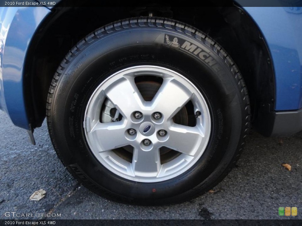 2010 Ford Escape XLS 4WD Wheel and Tire Photo #40749746