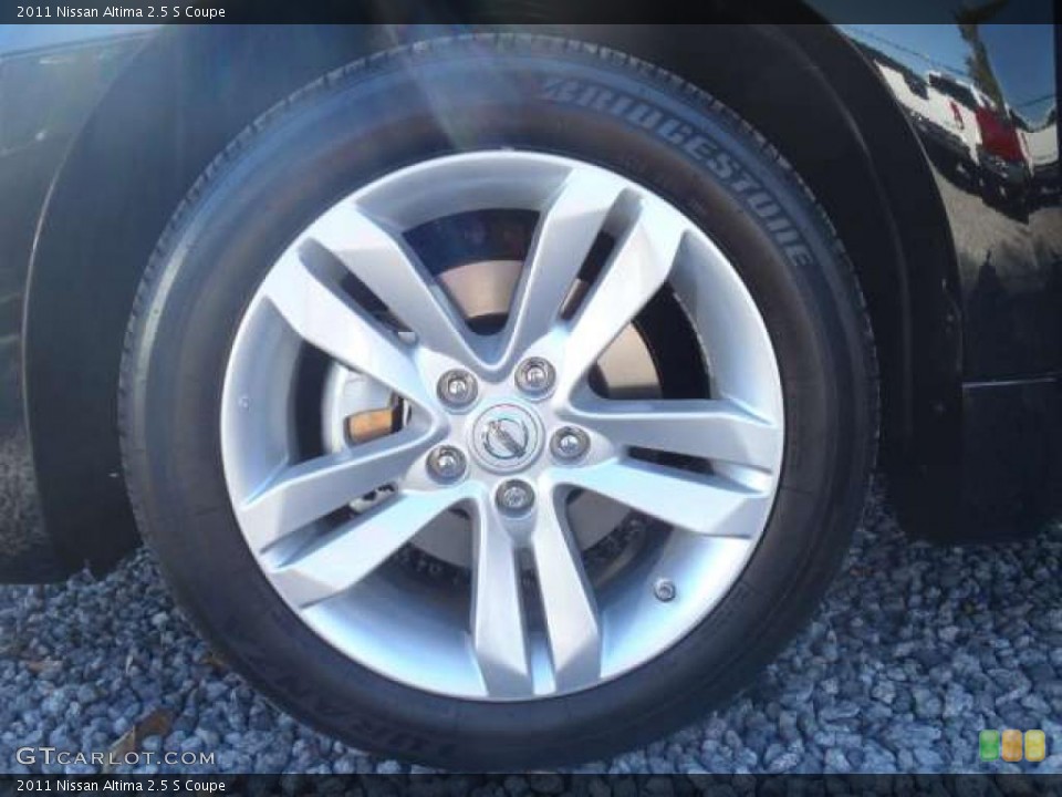 2011 Nissan Altima 2.5 S Coupe Wheel and Tire Photo #40758455