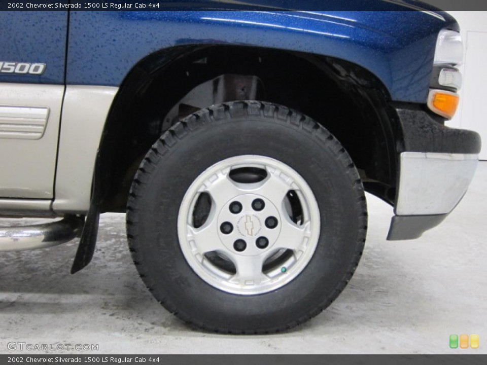 2002 Chevrolet Silverado 1500 LS Regular Cab 4x4 Wheel and Tire Photo #40760983