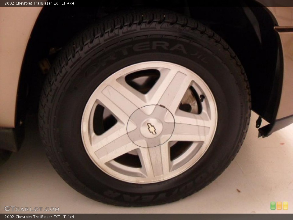 2002 Chevrolet TrailBlazer EXT LT 4x4 Wheel and Tire Photo #40762739