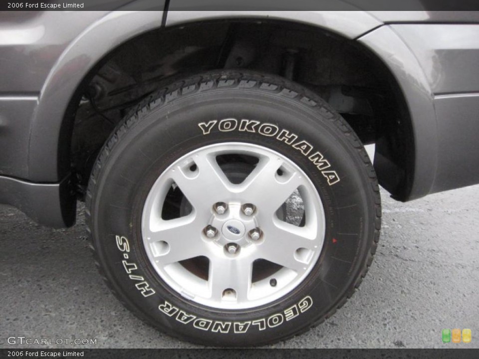 2006 Ford Escape Limited Wheel and Tire Photo #40765259