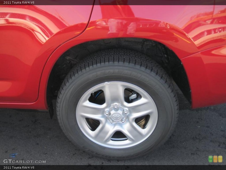 2011 Toyota RAV4 V6 Wheel and Tire Photo #40768075