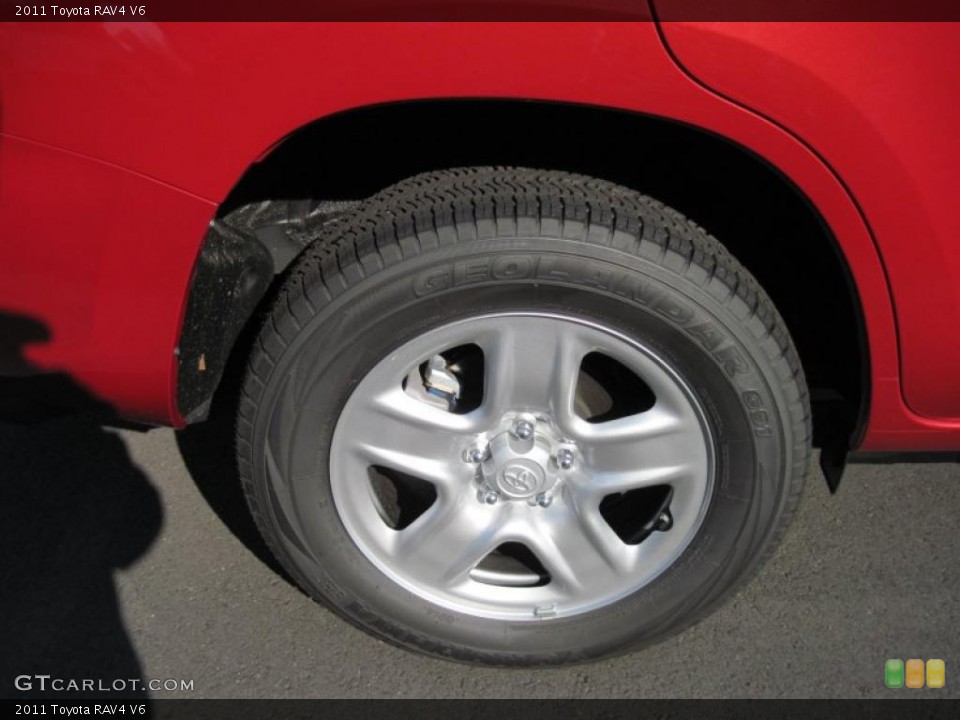 2011 Toyota RAV4 V6 Wheel and Tire Photo #40768091