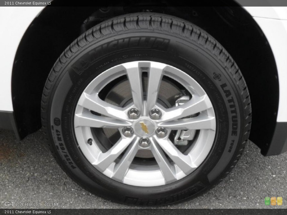 2011 Chevrolet Equinox LS Wheel and Tire Photo #40770927