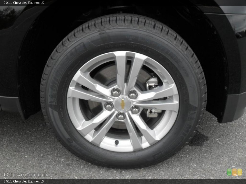2011 Chevrolet Equinox LS Wheel and Tire Photo #40773563
