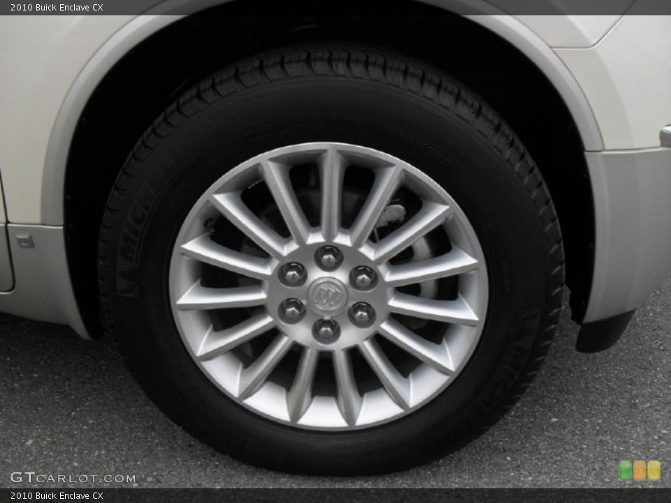 2010 Buick Enclave CX Wheel and Tire Photo #40774775