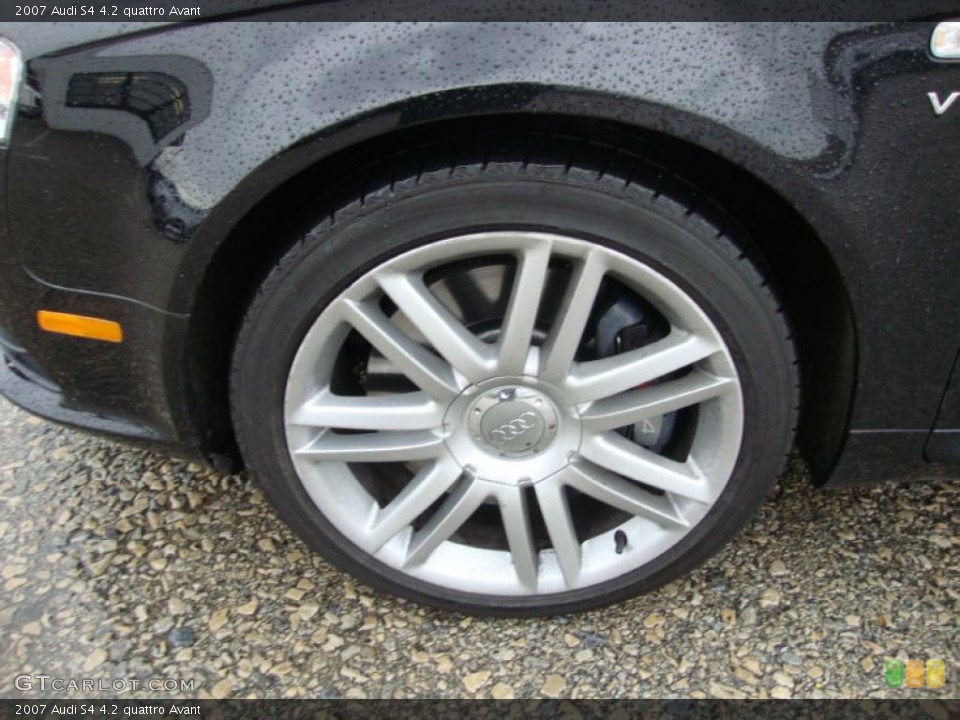 2007 Audi S4 4.2 quattro Avant Wheel and Tire Photo #40776651
