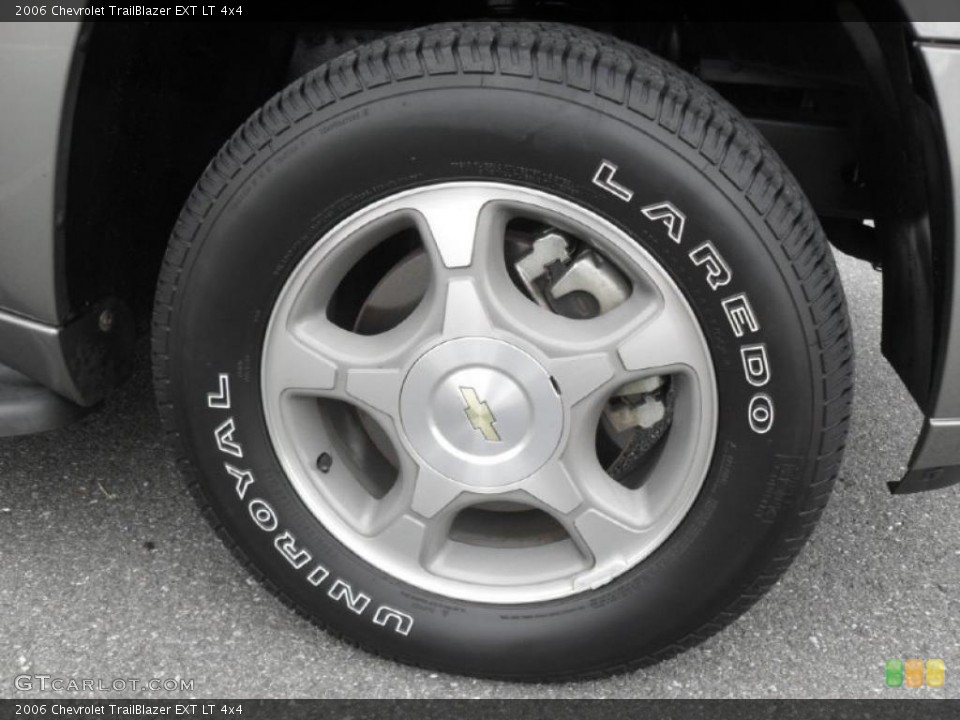 2006 Chevrolet TrailBlazer EXT LT 4x4 Wheel and Tire Photo #40777347