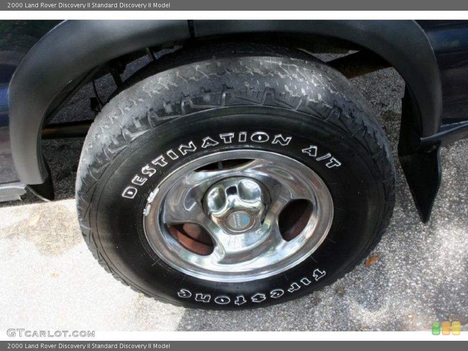 2000 Land Rover Discovery II  Wheel and Tire Photo #40777492