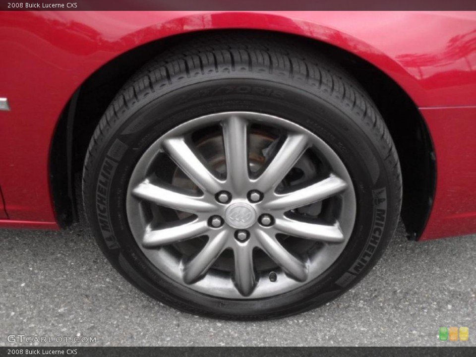 2008 Buick Lucerne CXS Wheel and Tire Photo #40777811
